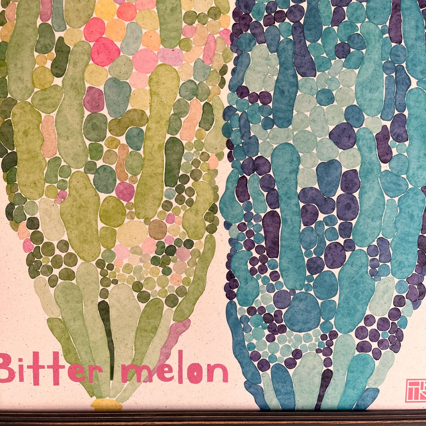 A-001【Bitter Melon】石垣ゴーヤ デザインアート