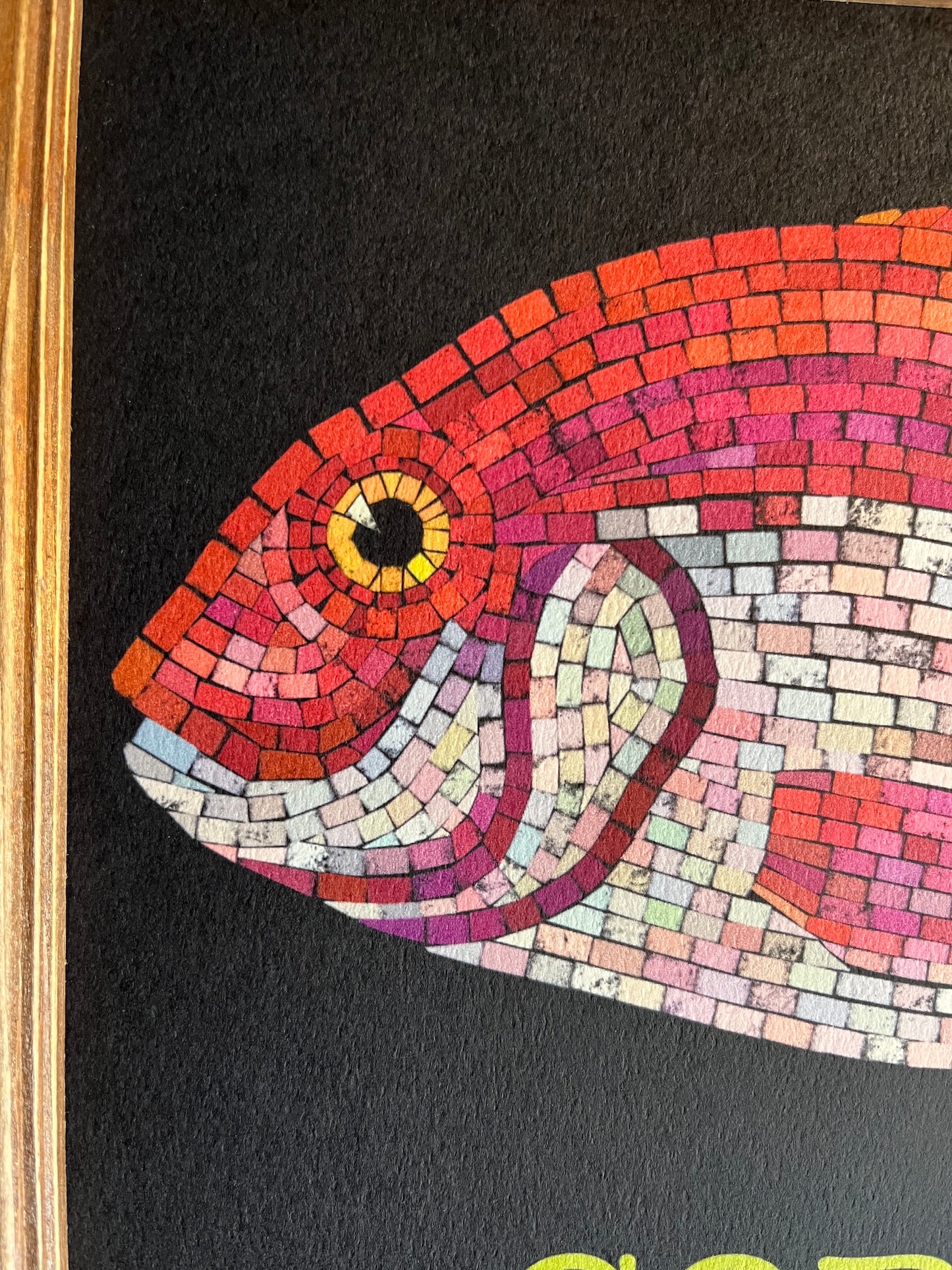 A-009【CORAL FISH】アート
