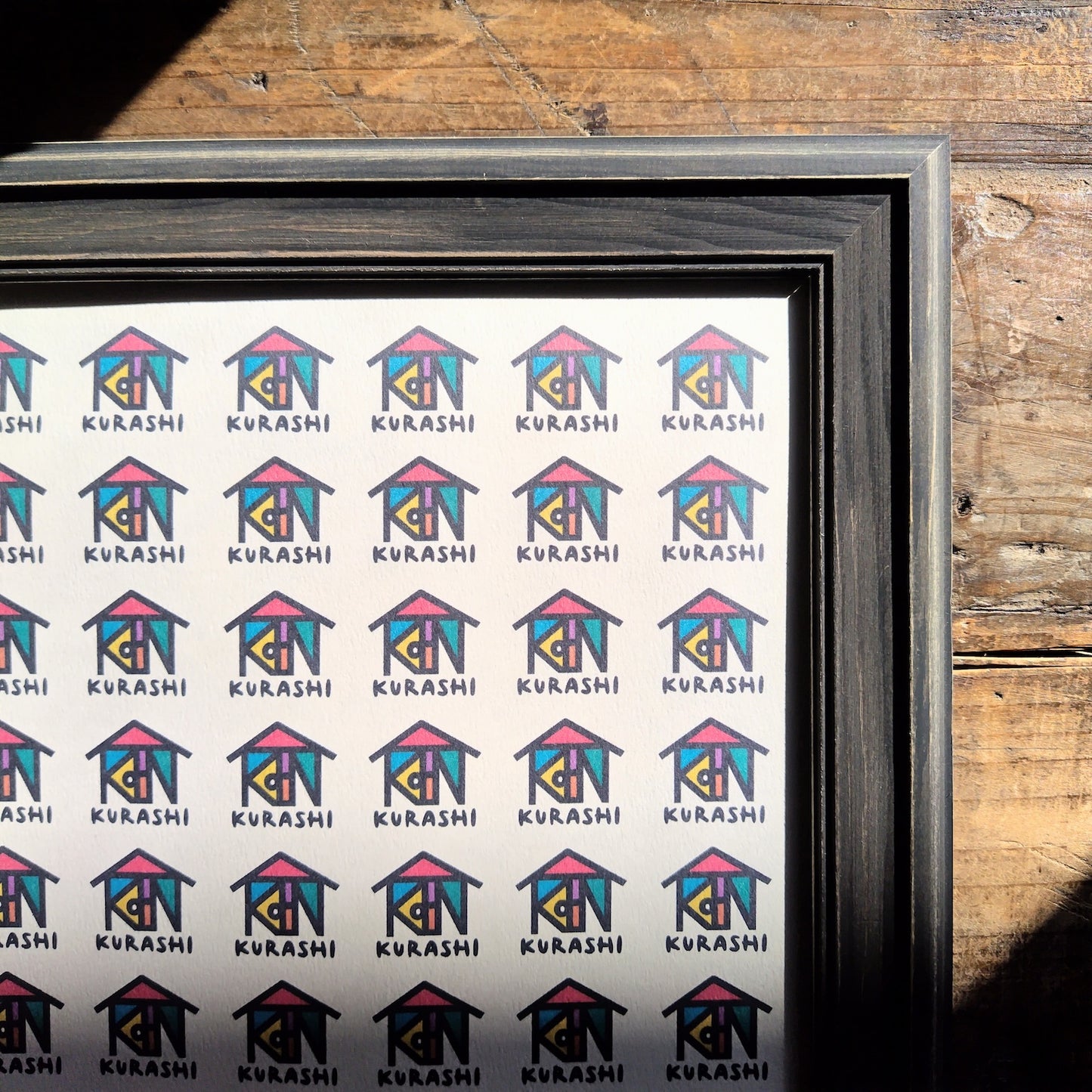 A-015【彩】FIRECE TIGER(猛虎) アート