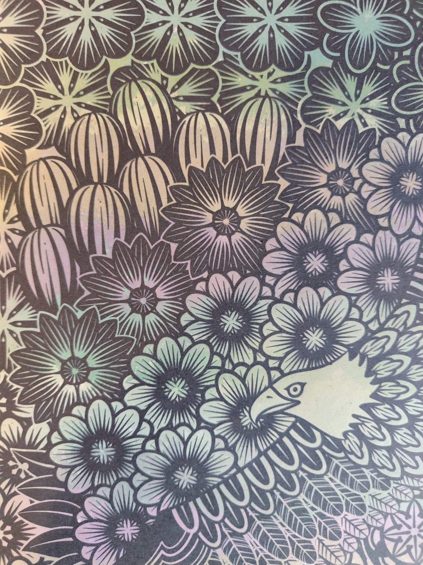A-128【華鳥】 アート