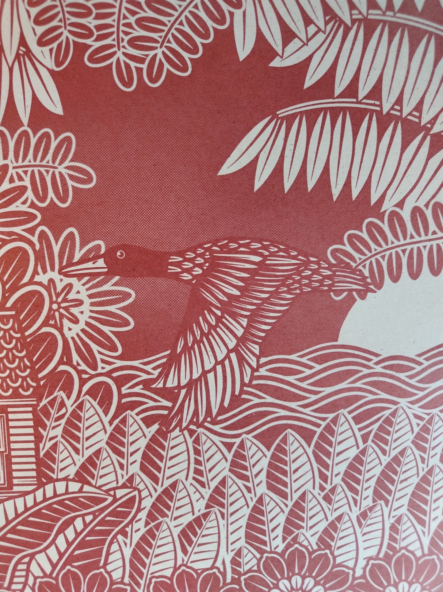 A-138【WATER FOWL】アート