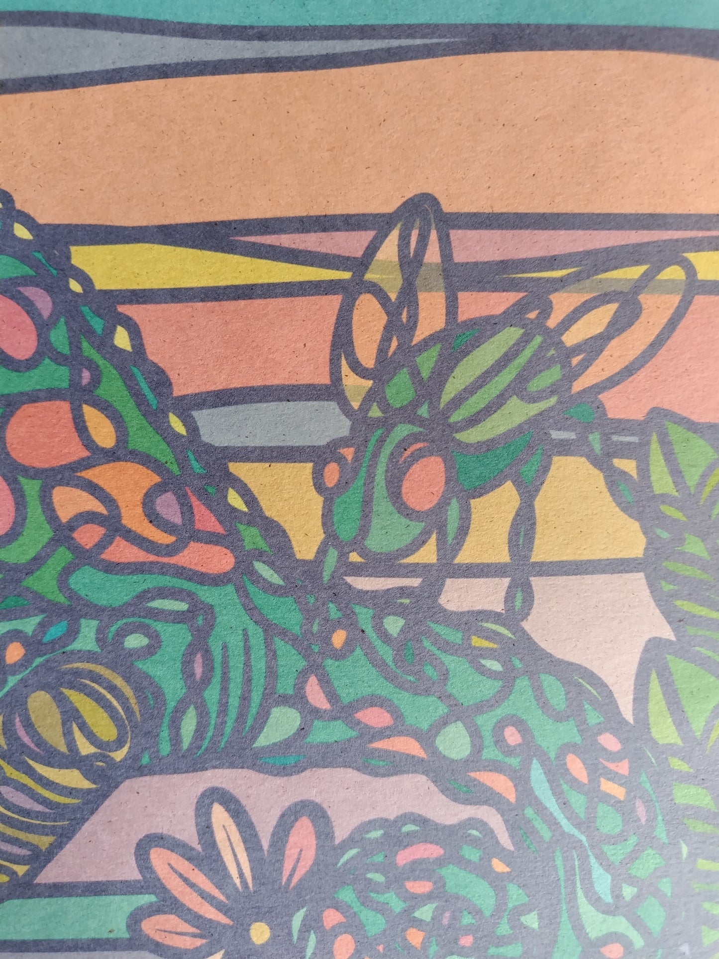 A-119【RETRO CLASSIC 5】Free Painting アート