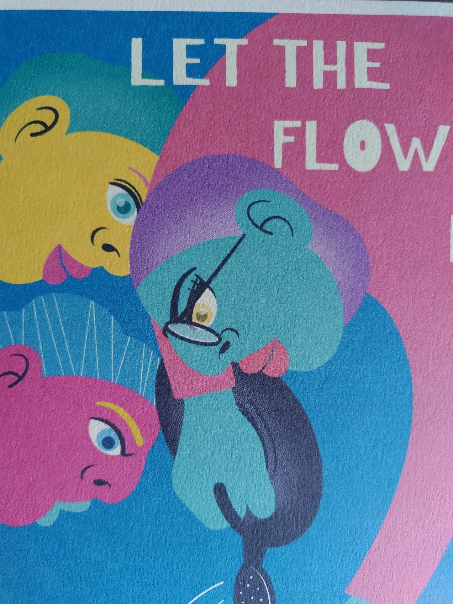 A-101【LET THE FLOWERS BLOOM】 アート