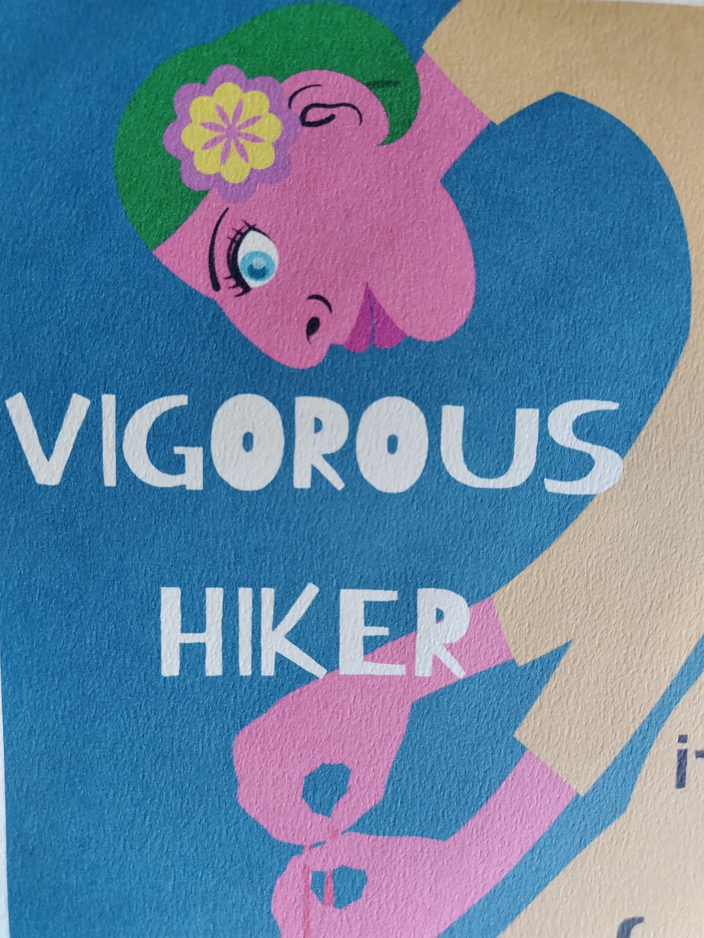 A-102【VIGOROUS HIKER】 アート