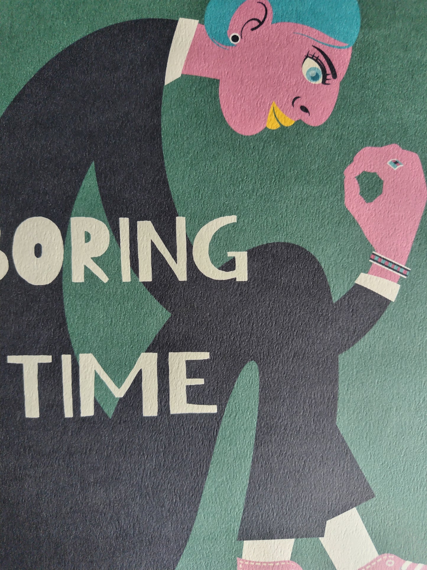 A-045【BORING TIME】 アート