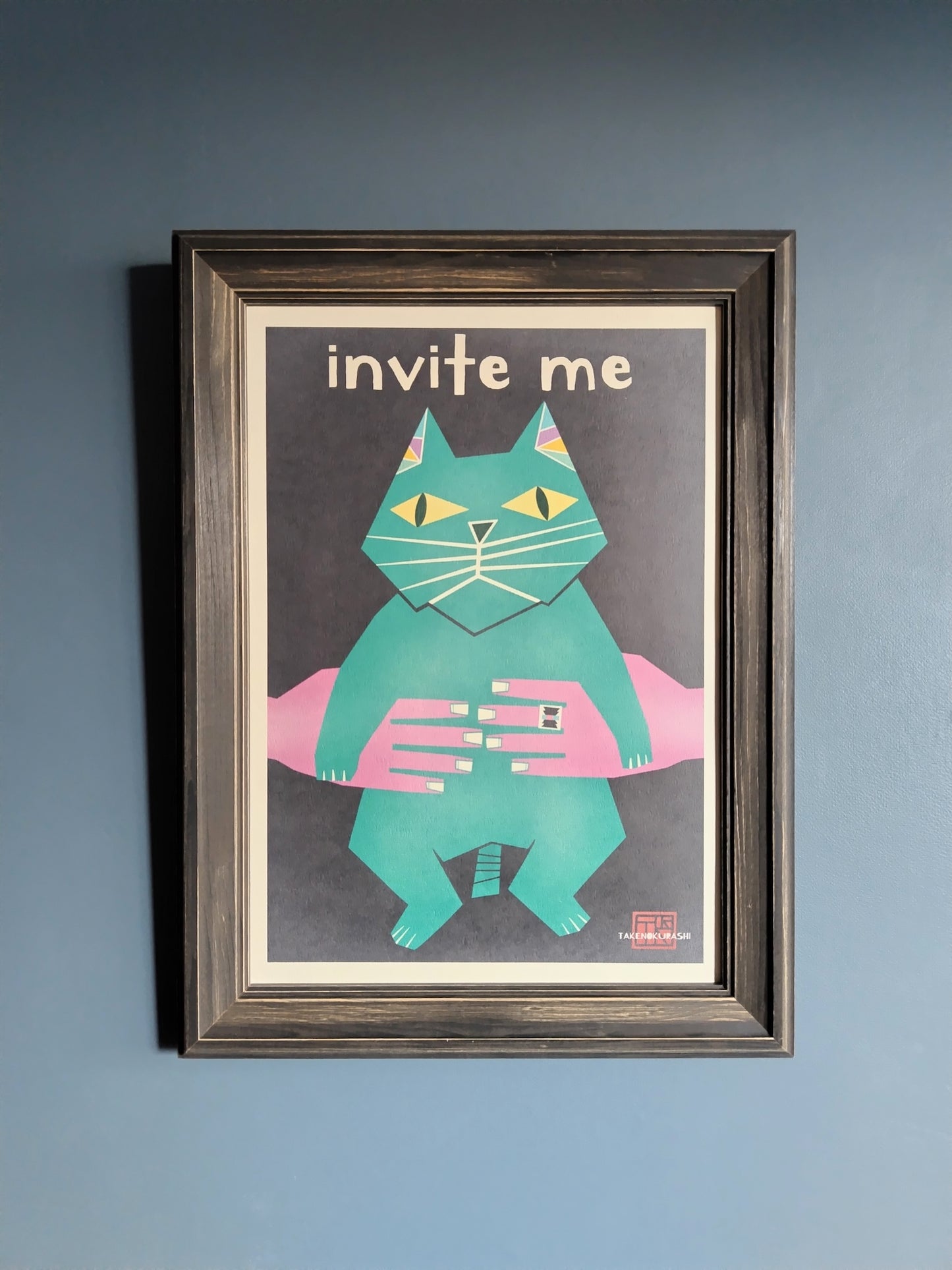A-064【MY CAT】invite me アート