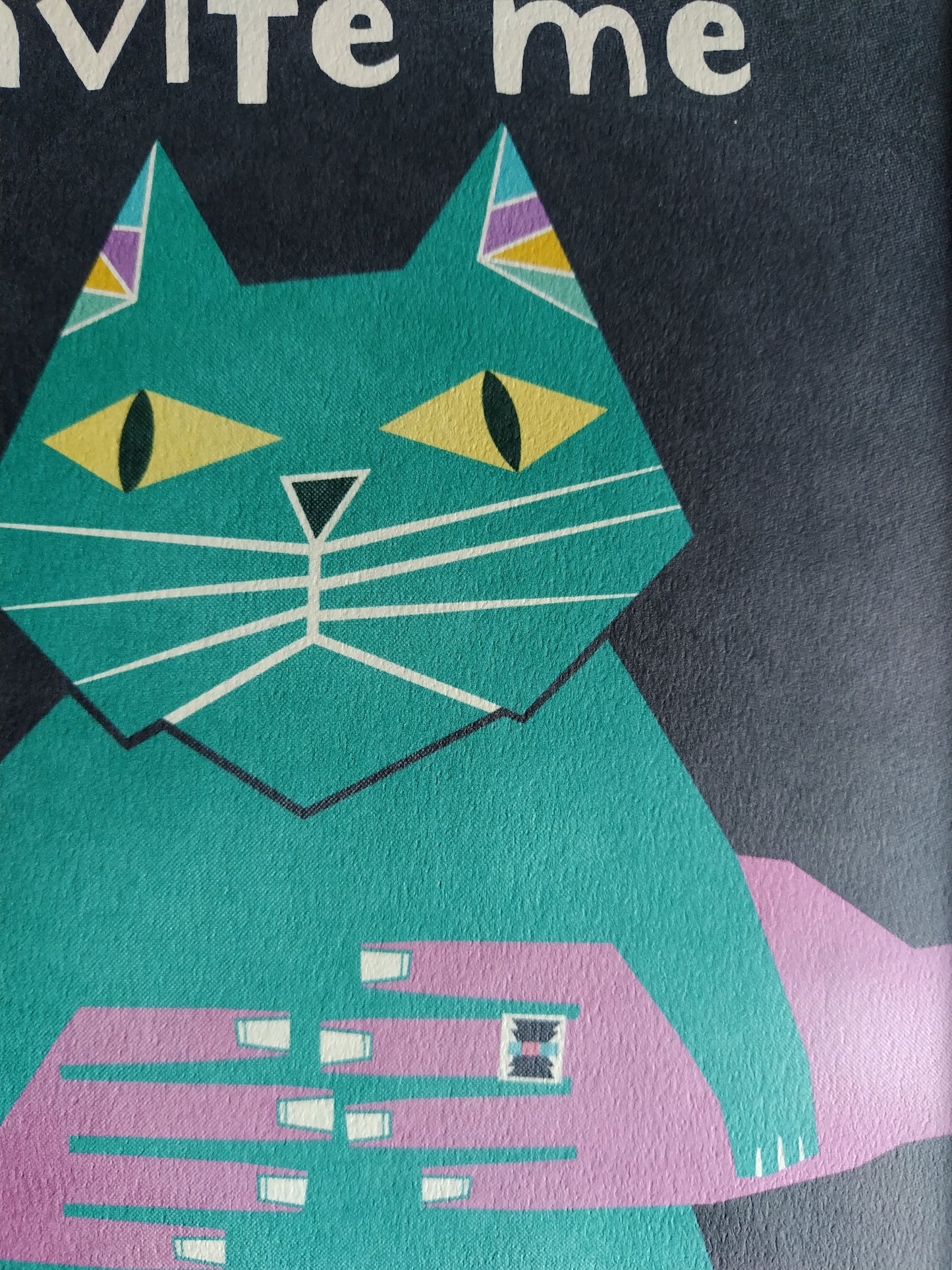A-064【MY CAT】invite me アート
