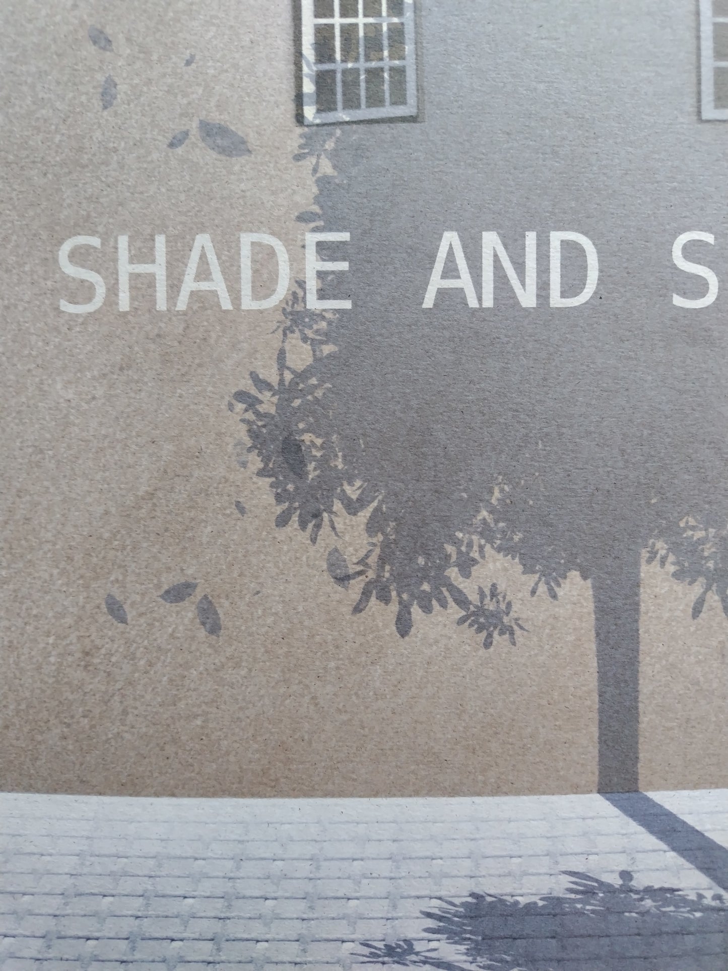 A-062【SHADE AND SHADOW】デザインアート