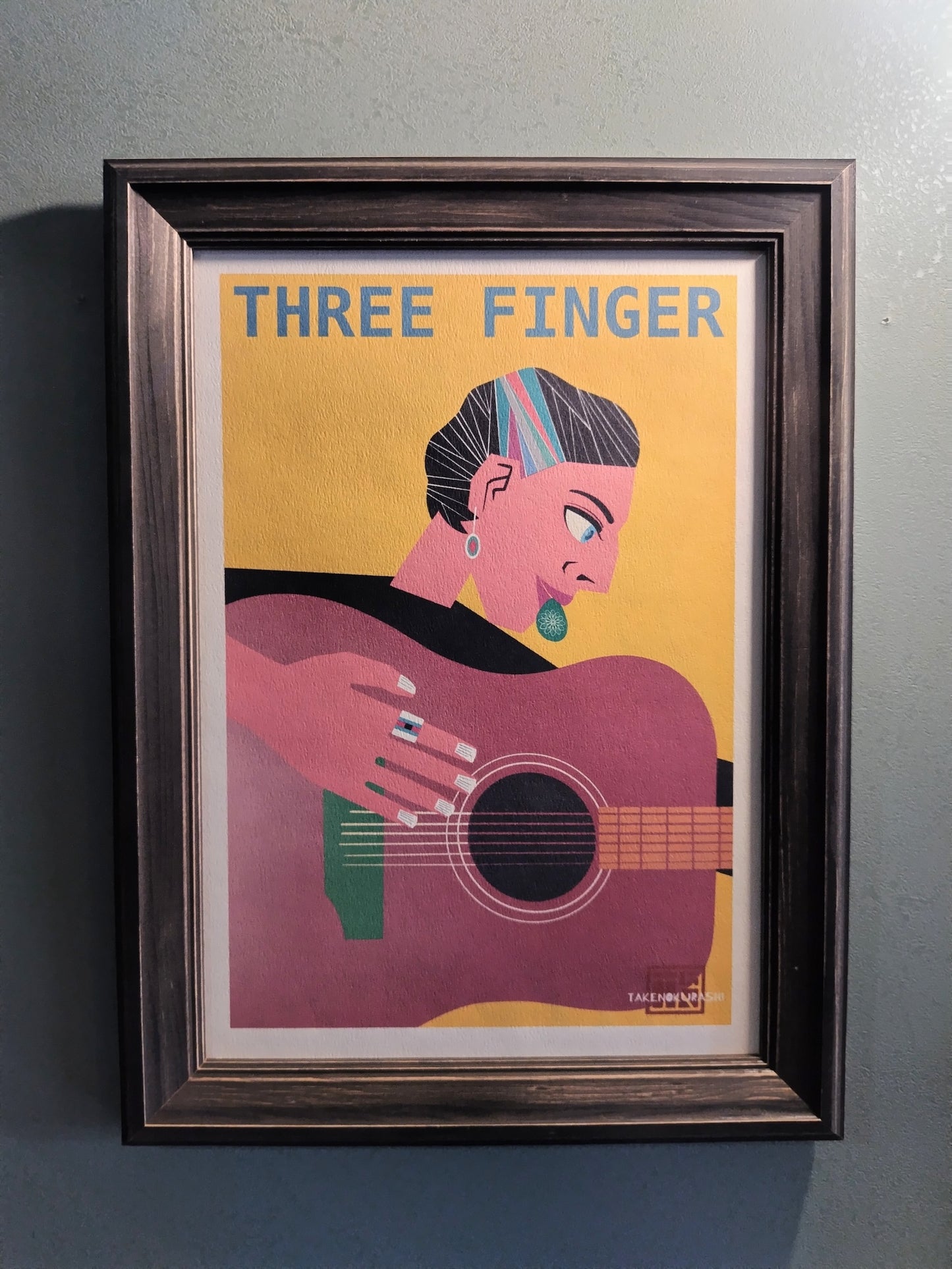 A-035【THREE FINGER】 アート