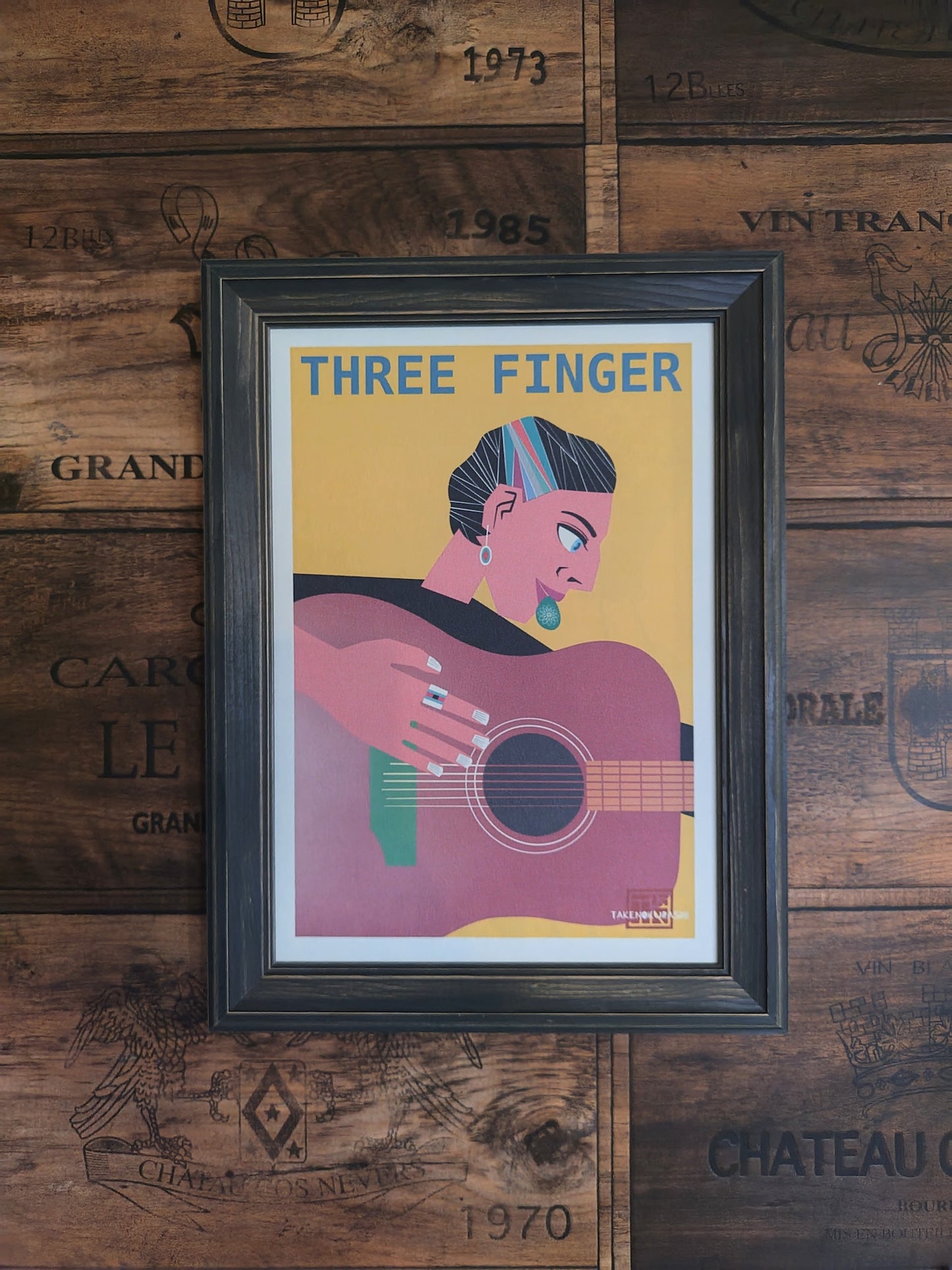 A-035【THREE FINGER】 アート