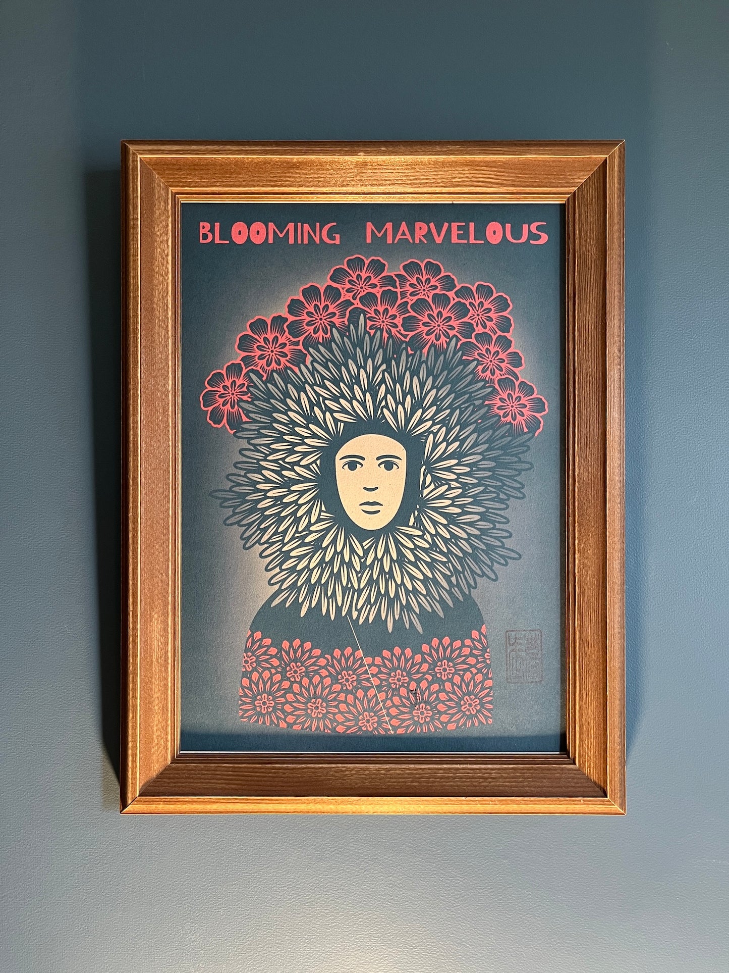 A-105【BLOOMING MARVELOUS】デザインアート
