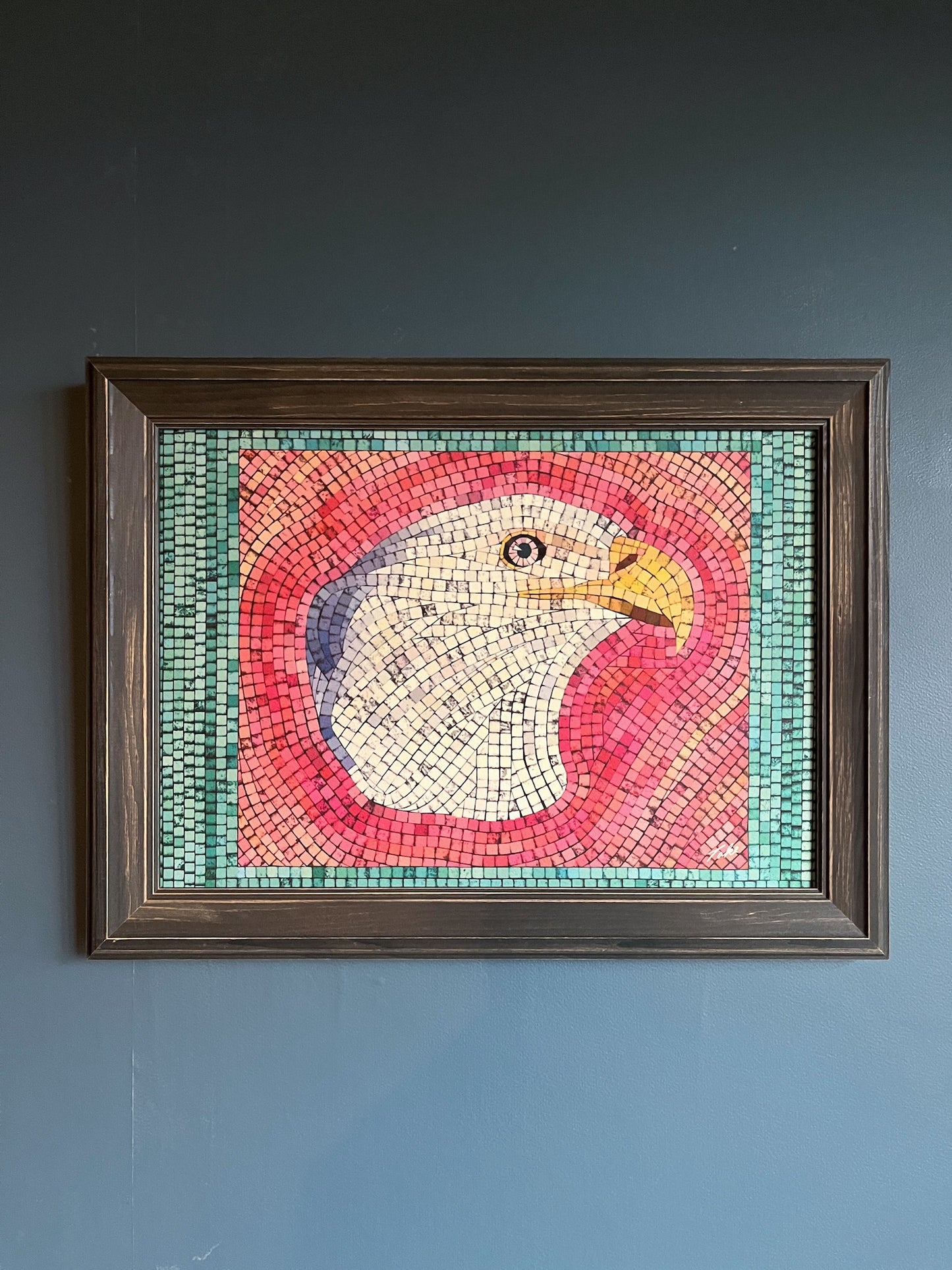 A-007 モザイクタイル【EAGLE】デザインアート