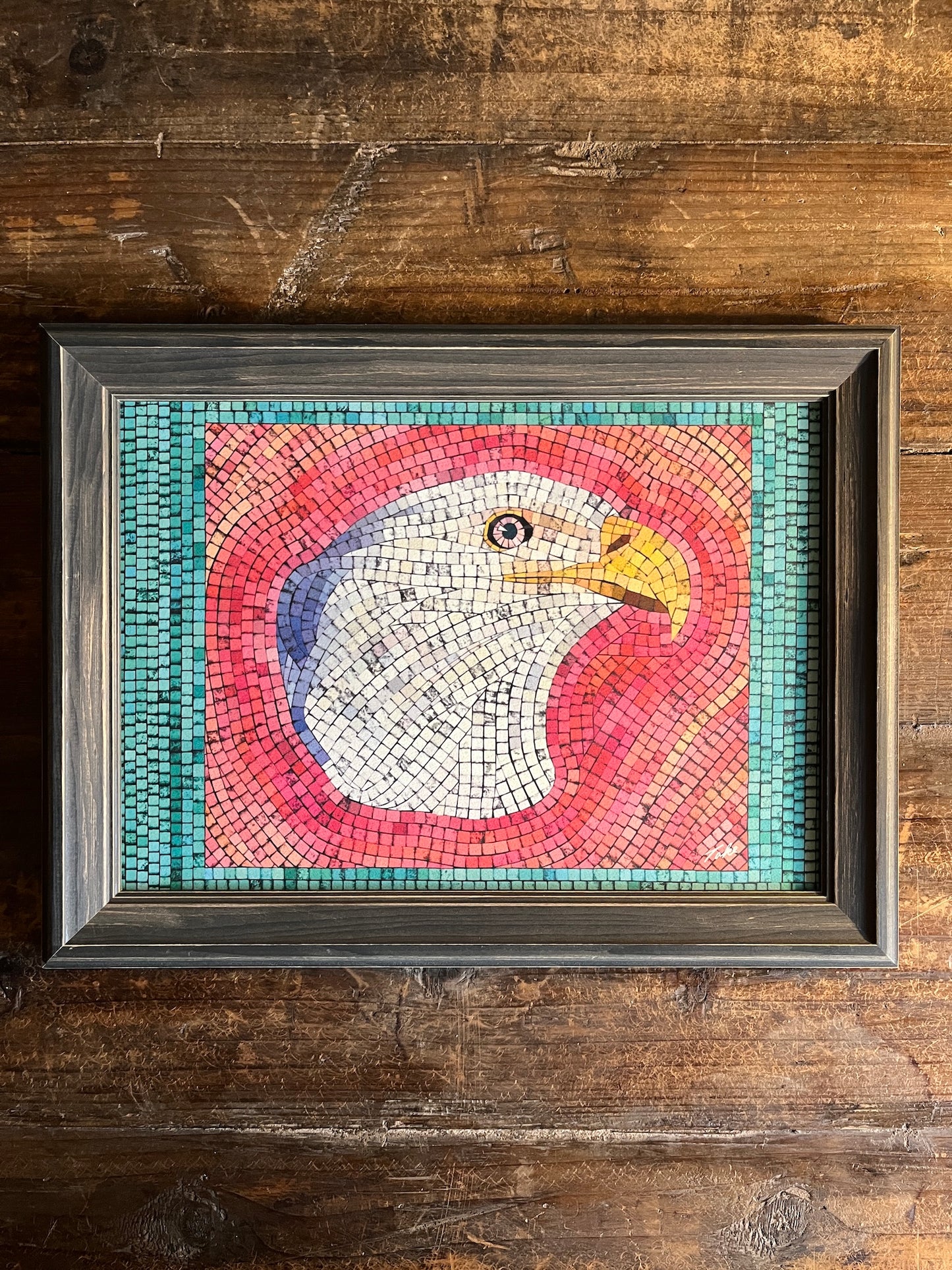A-007 モザイクタイル【EAGLE】デザインアート