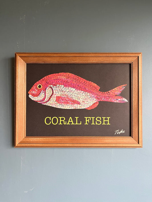 A-009【CORAL FISH】アート