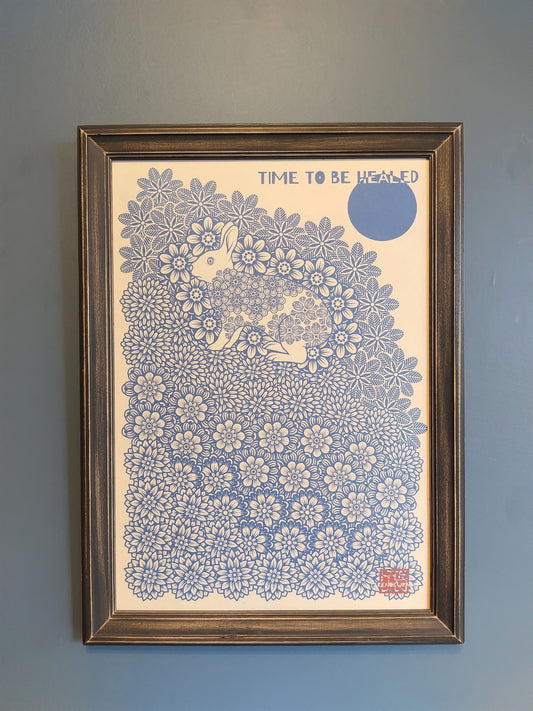 A-122【TIME TO BE HEALED】アート