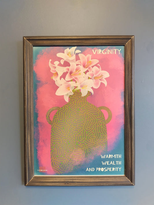 A-120【VIRGINITY】lily アート