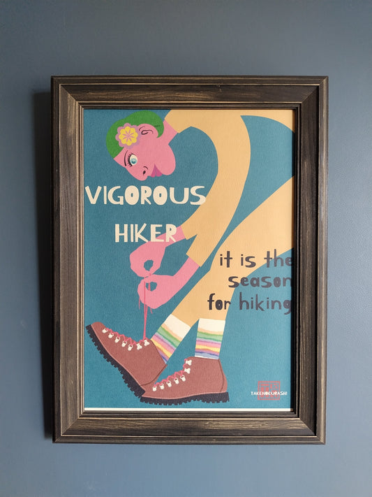 A-102【VIGOROUS HIKER】  アート