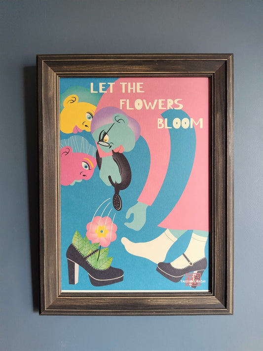 A-101【LET THE FLOWERS BLOOM】  アート