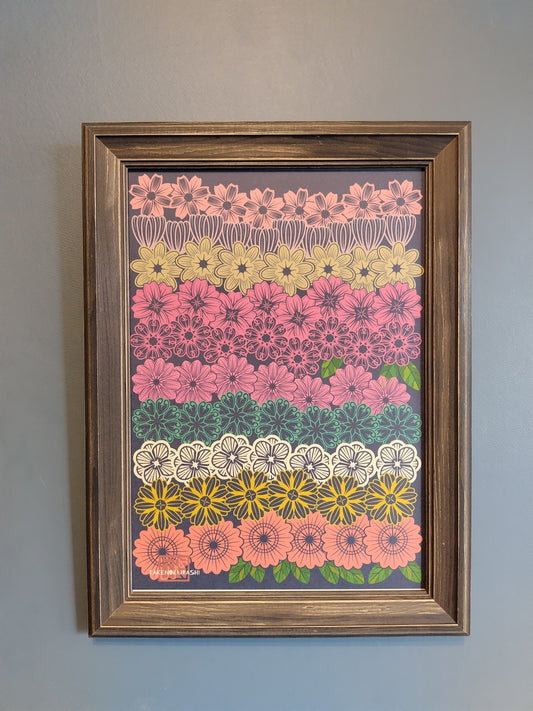 A-084【LUXURY FLOWER】  アート