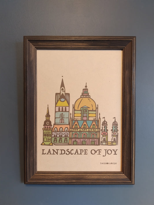 A-083【LANDSCAPE OF JOY】アート(CL)