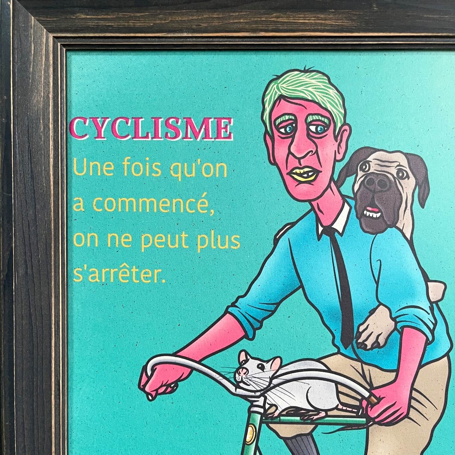 A-157 【CYCLISME】 アート