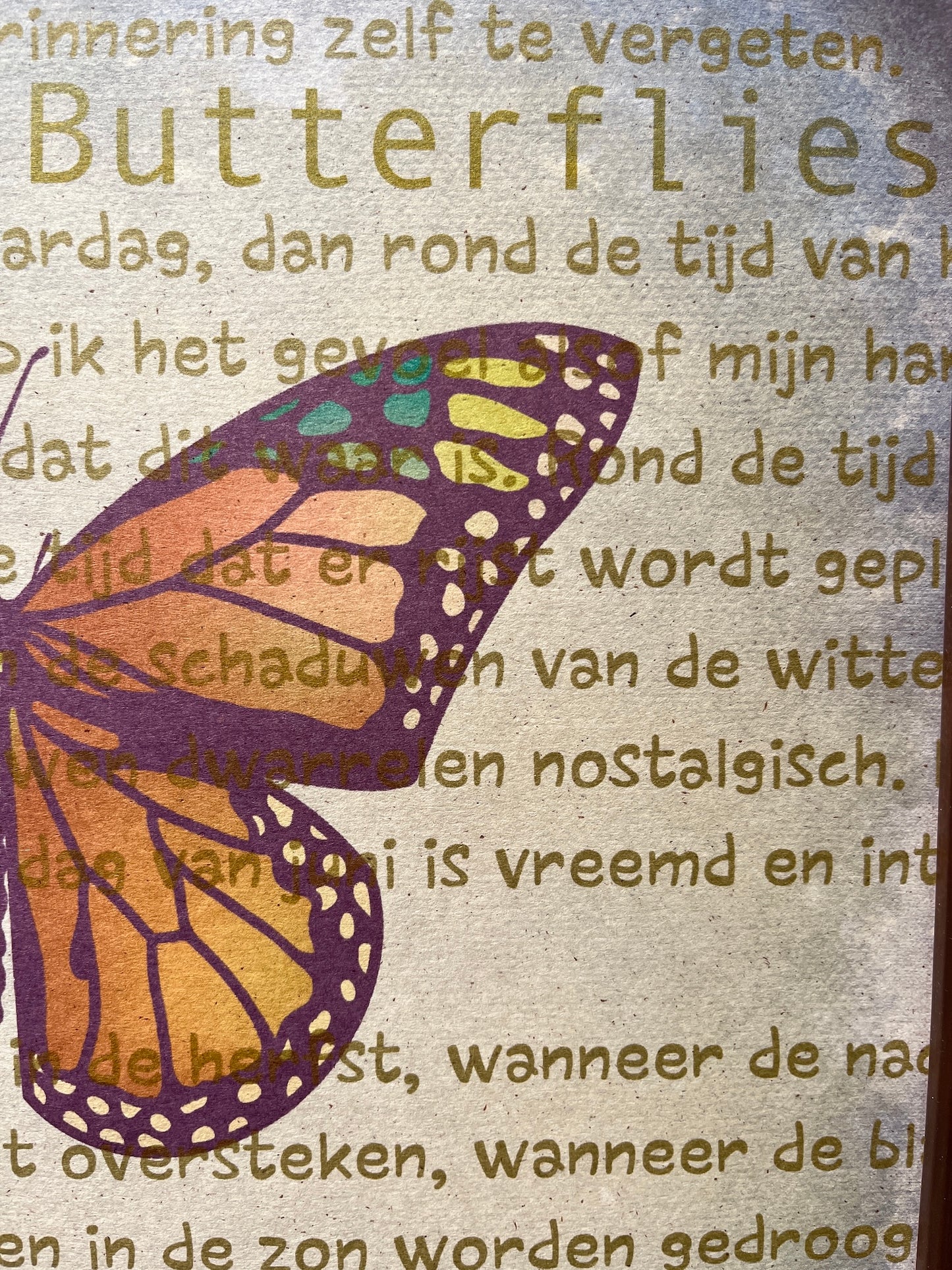 IDLENESS BUTTERFLIES
