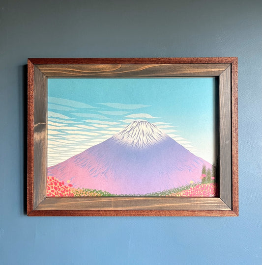 A-143【富士の花化粧】アート