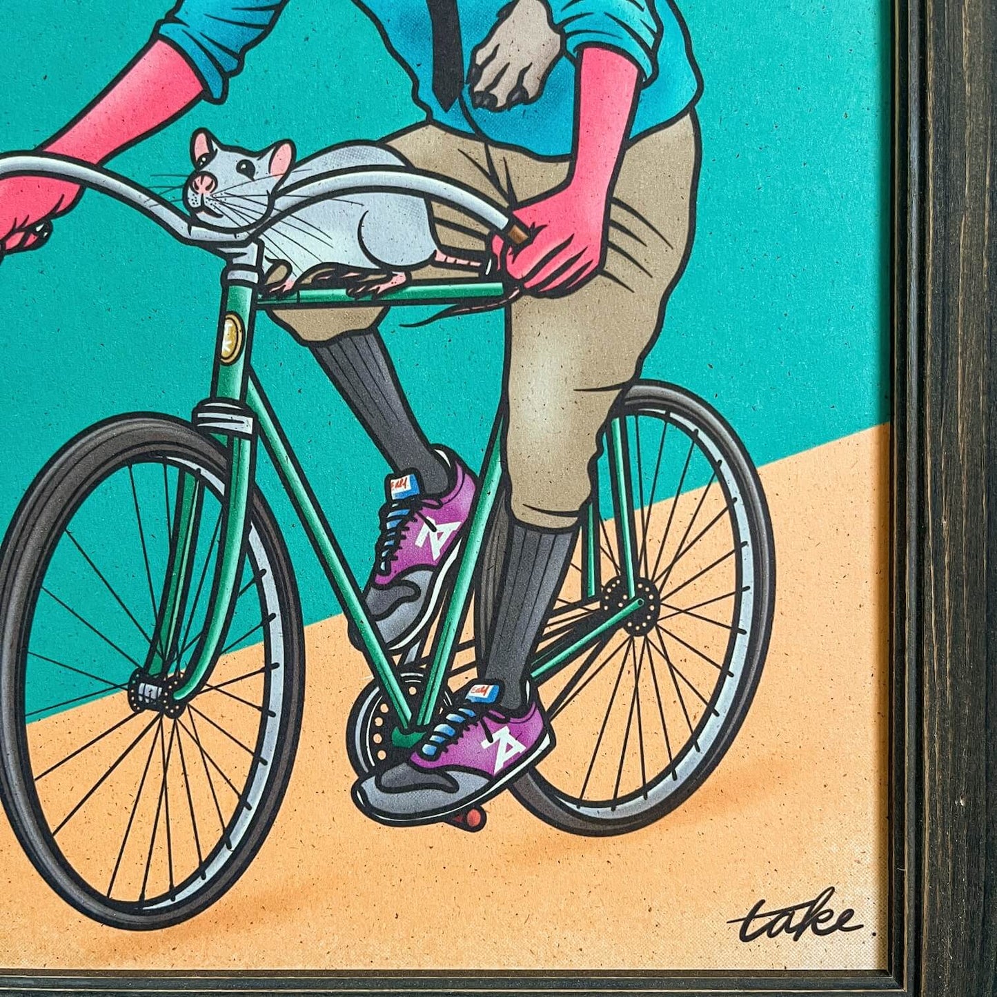 A-157 【CYCLISME】 アート