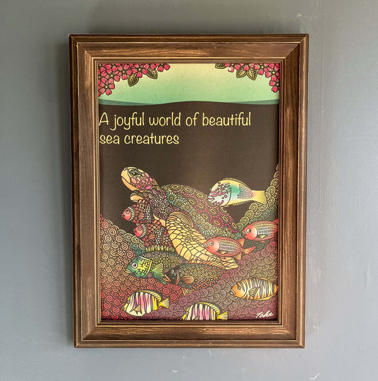 A-003【JOYFUL WORLD 】 デザインアート