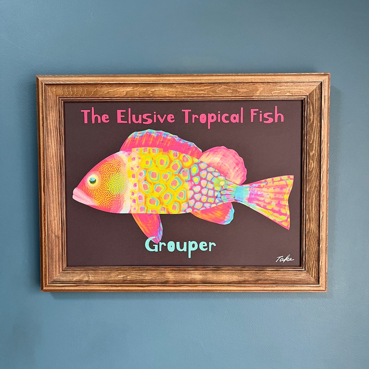 A-158 【GROUPER】 アート