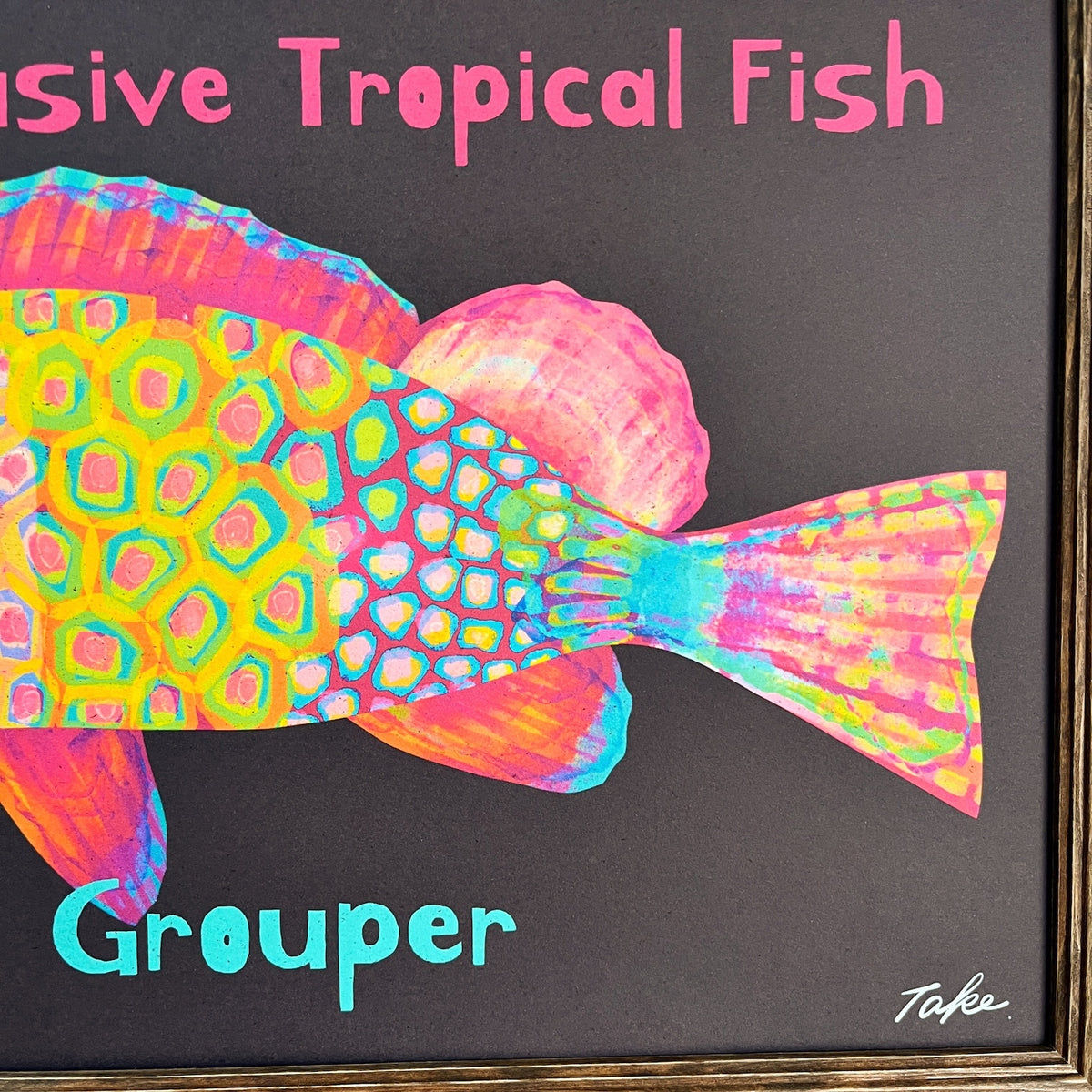 A-158 【GROUPER】 アート
