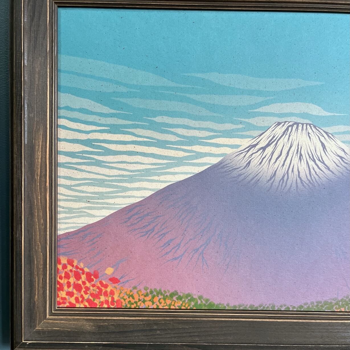 A-143【富士の花化粧】アート